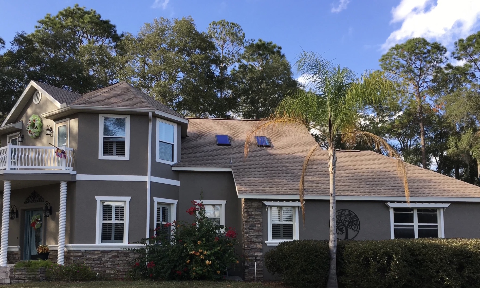 United Roofing team performing expert maintenance to enhance a roof's longevity in Ocala, FL